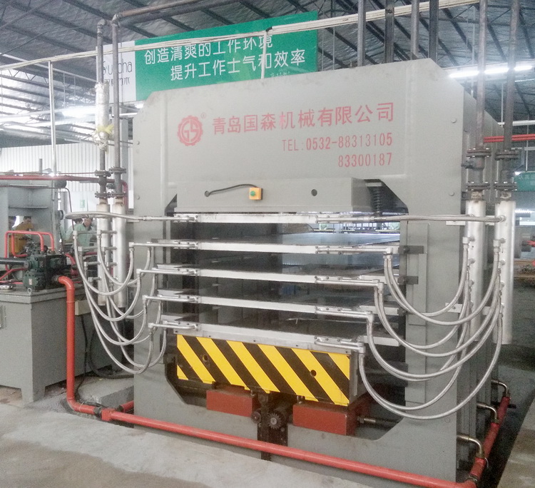 测压4竹板材压机