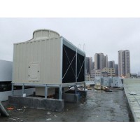 125T低噪音方形横流式冷却塔