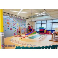 供应廊坊儿童体适能地胶 图案定制 防滑