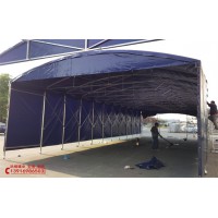 浦东伸缩雨棚移动式活动帐篷制作 宝山移动推拉大棚安装