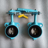 日本OKM手动对夹式蝶阀602A-L