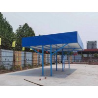 钢筋加工棚 工地木工棚 建筑施工通道钢筋防护棚