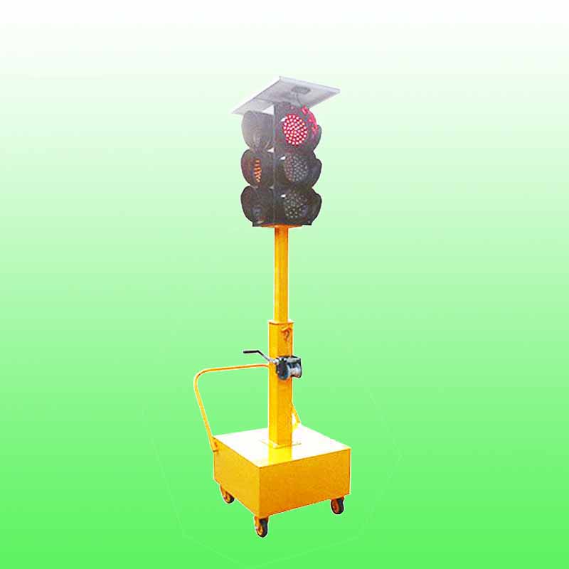 满屏太阳能移动信号灯